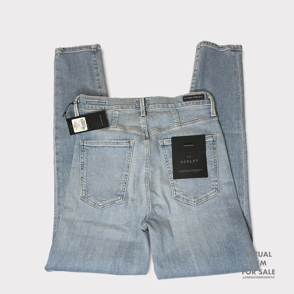 CITIZENS OF HUMANITY Chrissy Sculpt High Rise Skinny Jeans - Islands - Picture 5 of 7